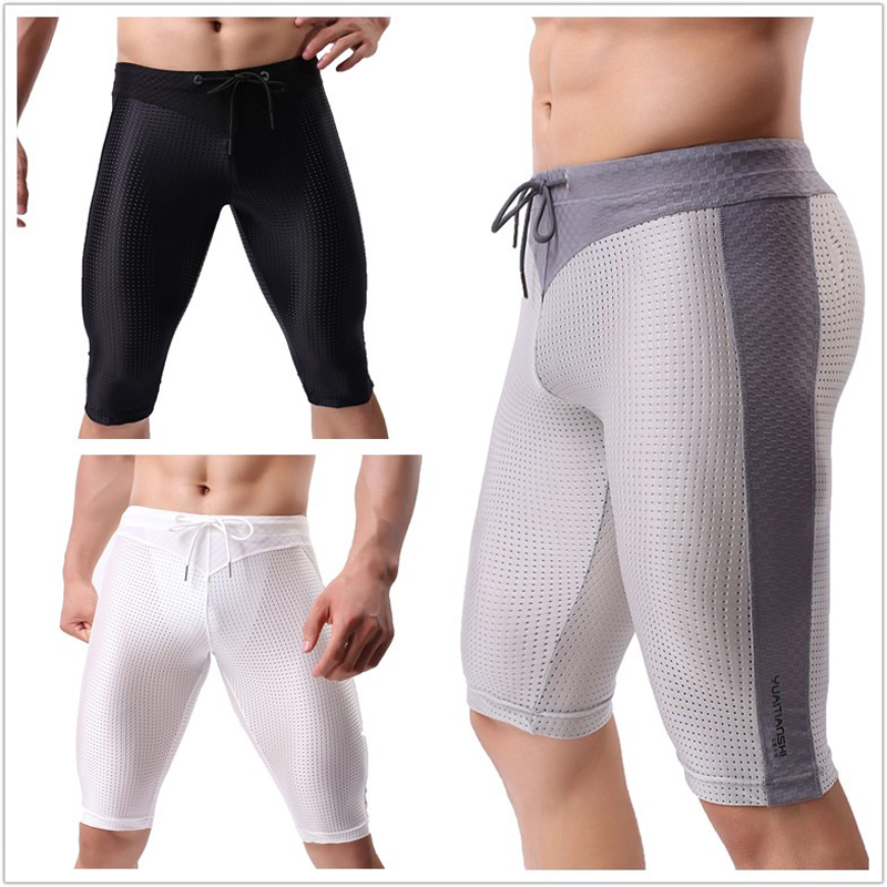 Mesh Sport Boxer - Men's Underwear Sexy Mesh Stitching Breathable