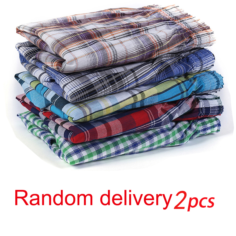 Multi Pack Underwear - 2 Pcs/Lot Men's Boxer Briefs 100%