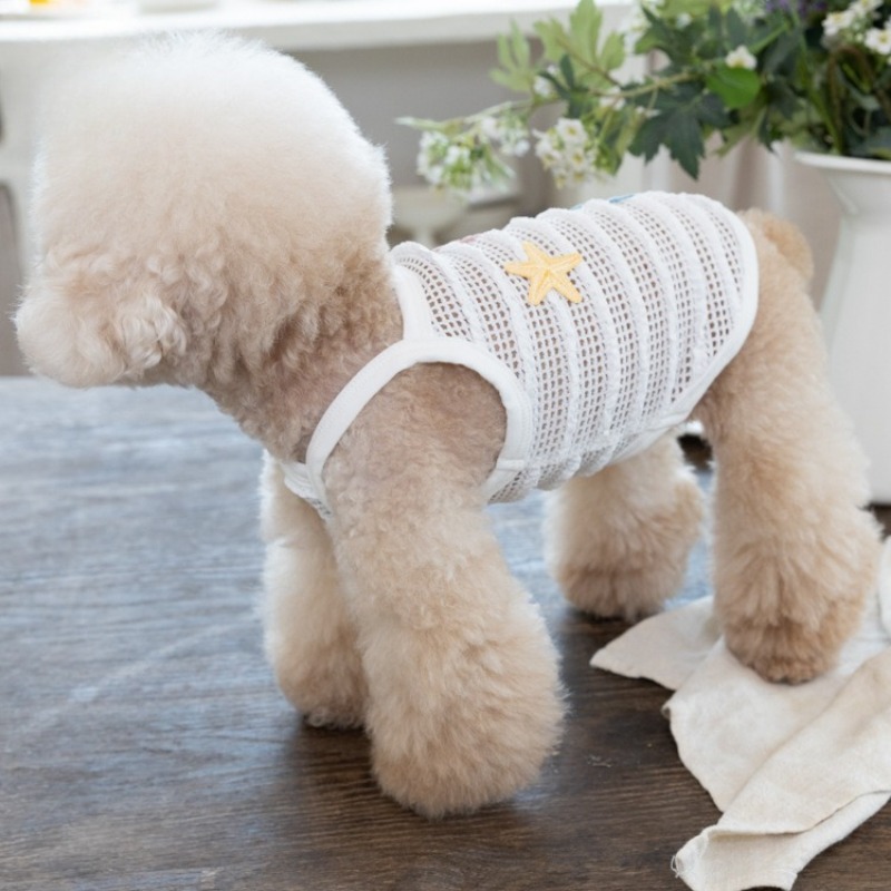 Pet Spring Mesh Sunscreen Coat - Suspender Tank Top recensione e prezzo