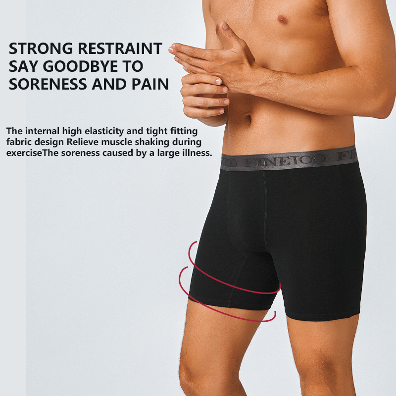 2pcs Cotton Long Boxers For Me - Boxer Brief Pack Cotton recensione e prezzo