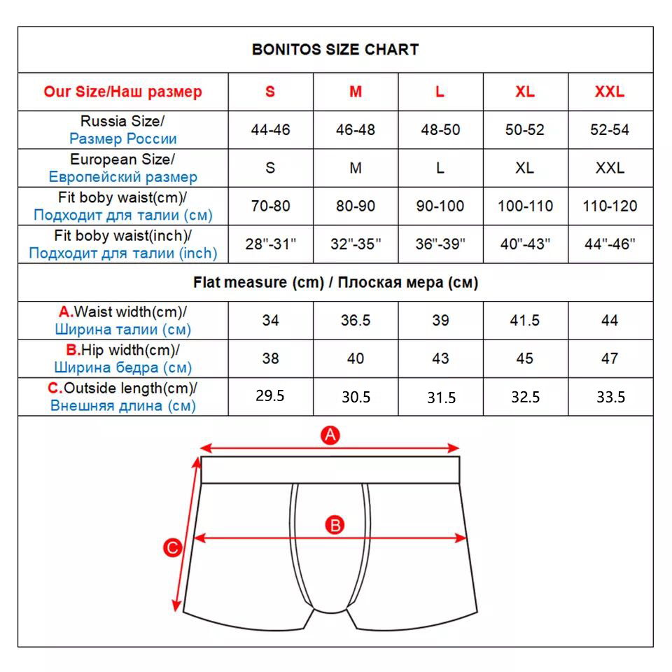 6pcs White Men Panties Cotton  - Multi Pack Underwear recensione e prezzo