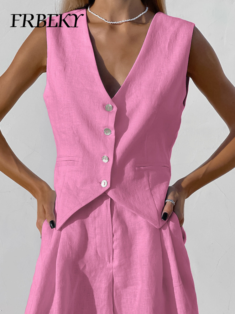 New Cotton Linen Vest Short Se - Sleeveless Undershirt recensione e prezzo