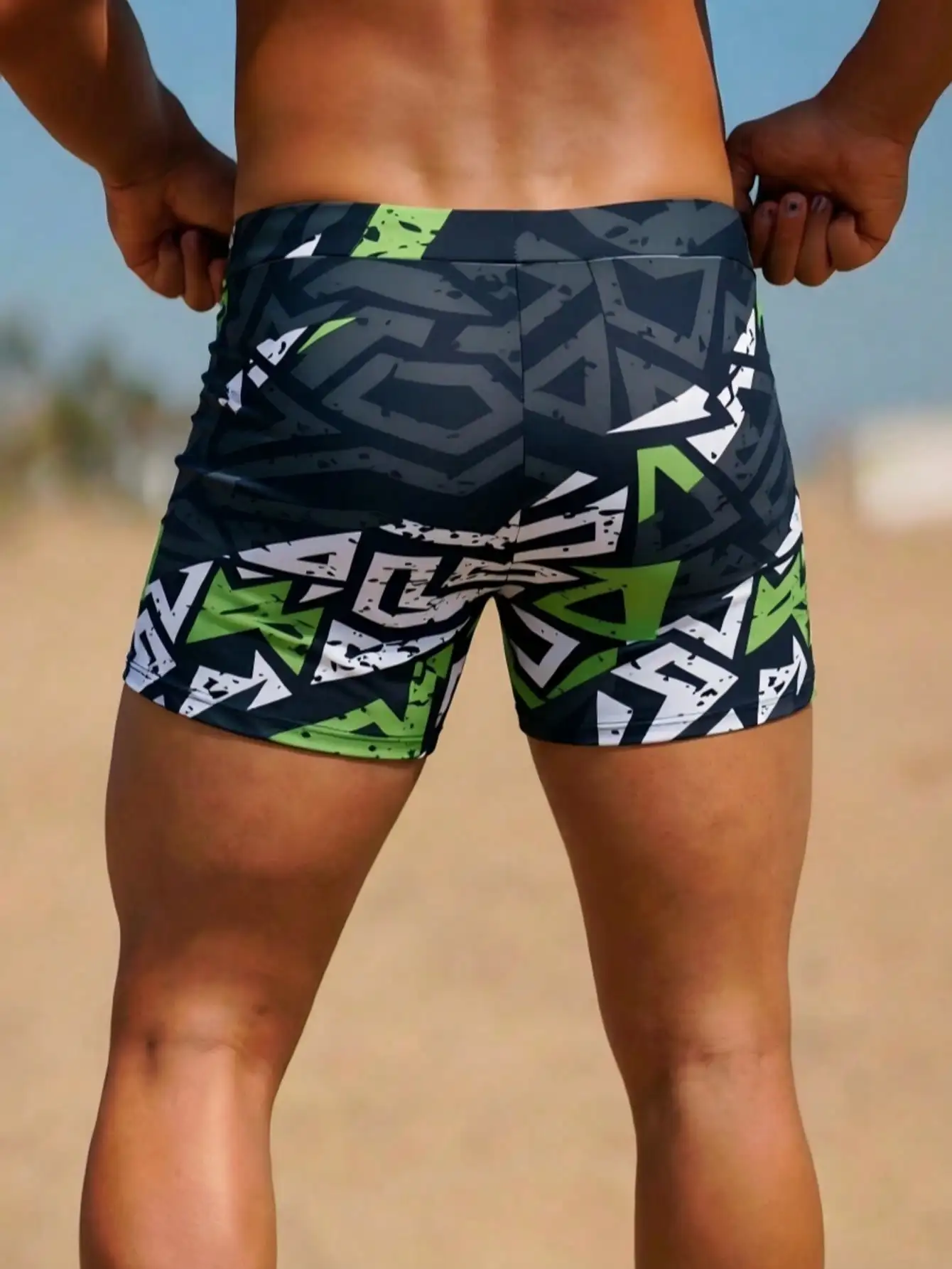 Men's Fashion Printed Pattern  - Bamboo Fiber Trunk recensione e prezzo