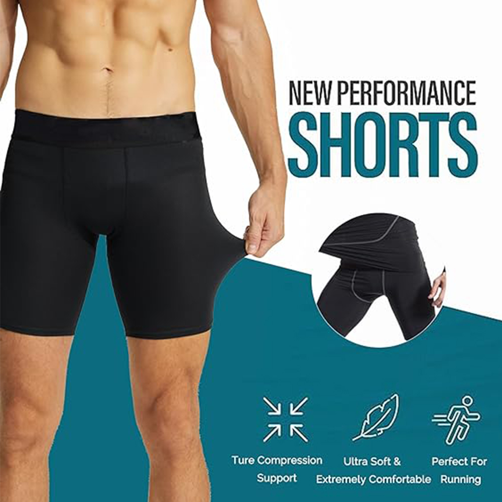 3 Pack Compression Shorts Men  - Compression Shorts Athletes recensione e prezzo