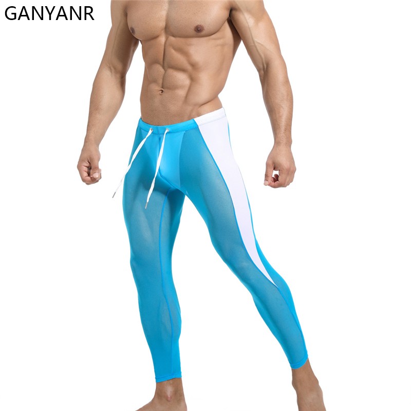 GANYANR Running Tights Men Com - Compression Long Pant recensione e prezzo