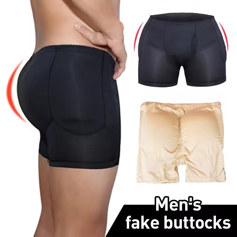 Men Padded Hip Enhancer Booty  - Boxer Brief Pack Cotton recensione e prezzo
