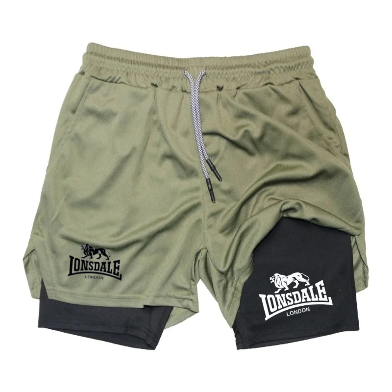Print 2 in 1 Running Shorts fo - Compression Shorts Athletes recensione e prezzo
