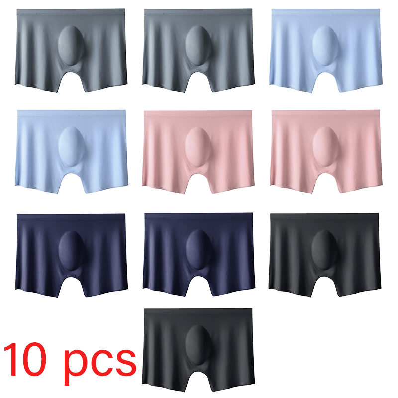 10 Pcs/Lot Men's Summer Ice Si - Boxer Shorts Modal recensione e prezzo