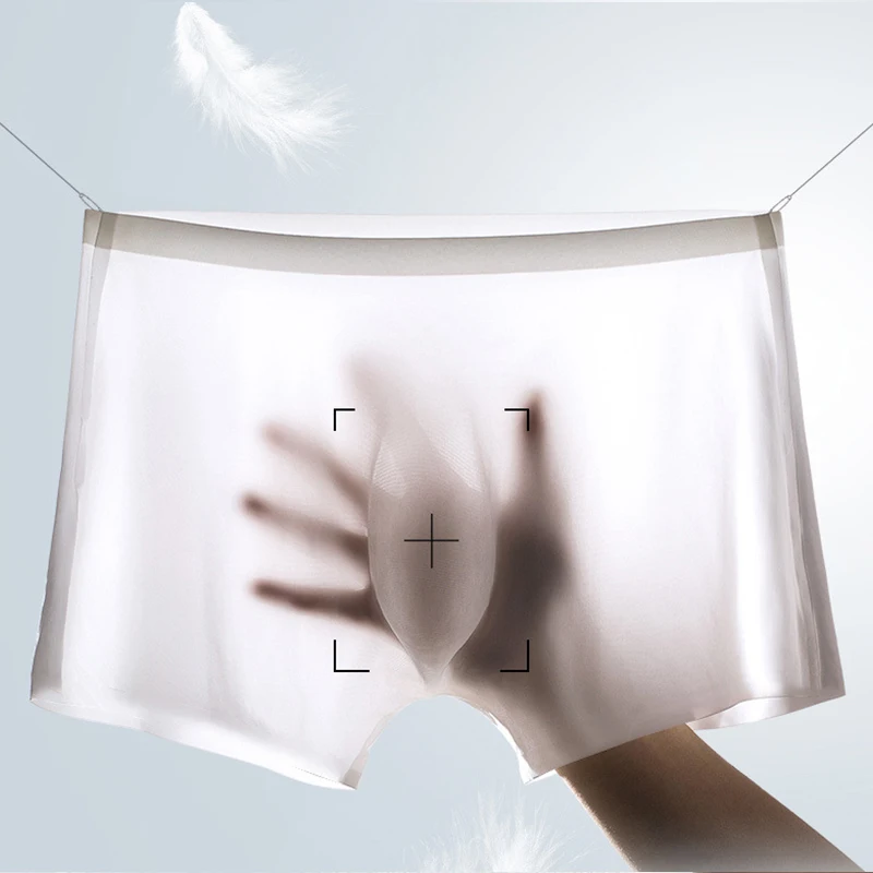 10 Pcs/Lot Men's Summer Ice Si - Boxer Shorts Modal recensione e prezzo