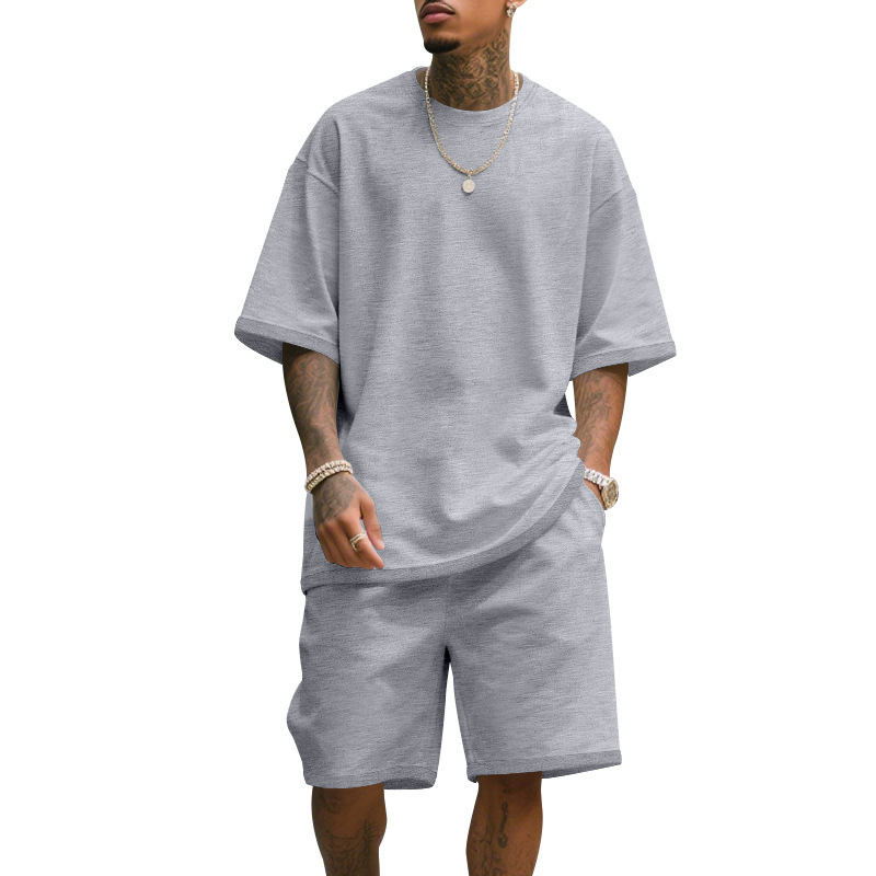 Men's Casual Two Piece Set Sum - T Shirt Tight Fit recensione e prezzo