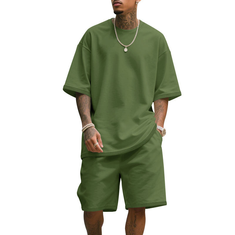 Men's Casual Two Piece Set Sum - T Shirt Tight Fit recensione e prezzo