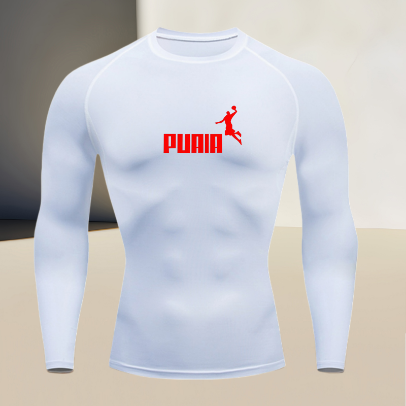 Men's long sleeved round neck  - T Shirt Tight Fit recensione e prezzo