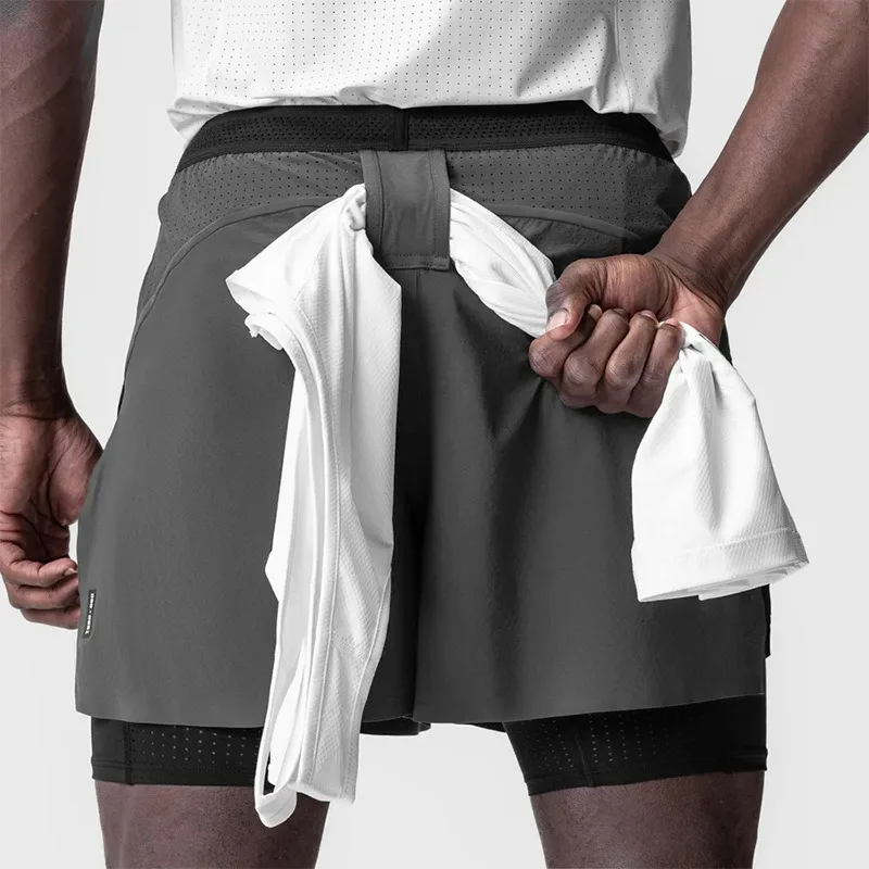 Men's 2in1 Running Shorts Quic - Compression Shorts Athletes recensione e prezzo