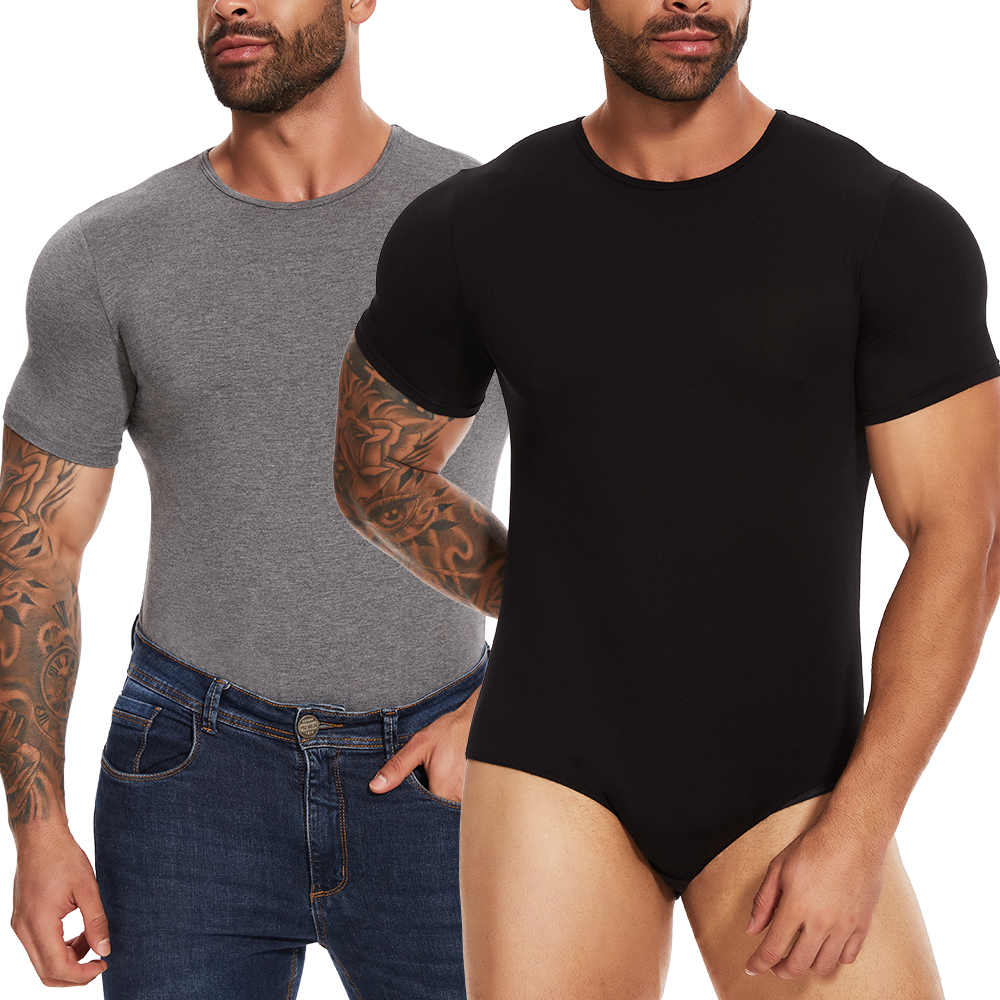 Short Sleeve Full Body Shaper  - Undershirt Crew Neck recensione e prezzo