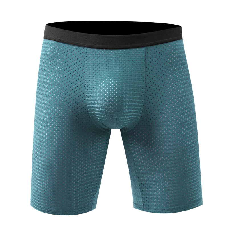 Men's Boxers Shorts Ice Silk M - Long Leg Trunk Men recensione e prezzo