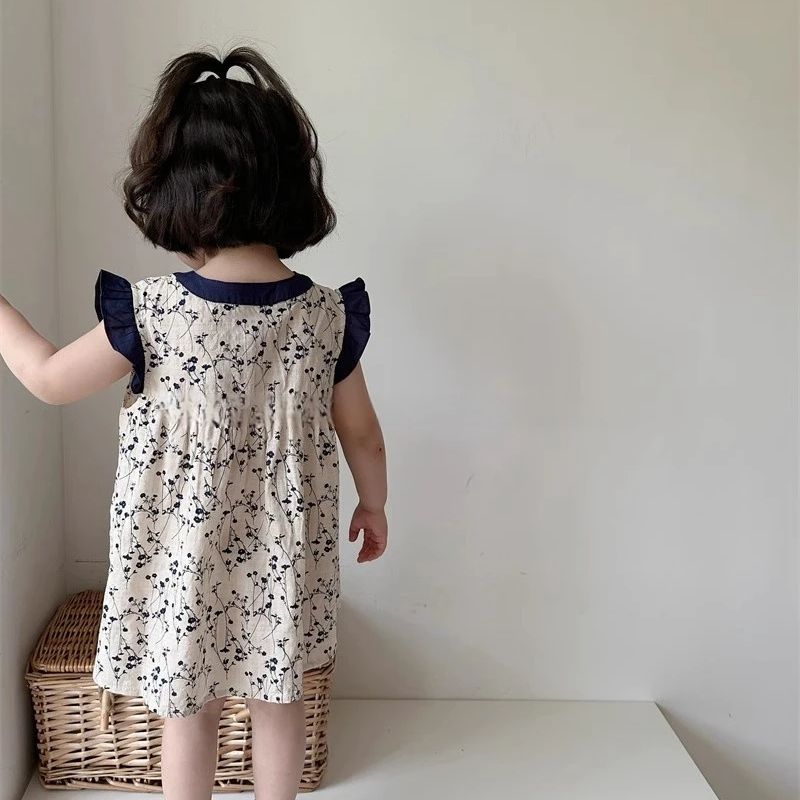 Girls summer floral dress 2024 - Undershirt Crew Neck recensione e prezzo