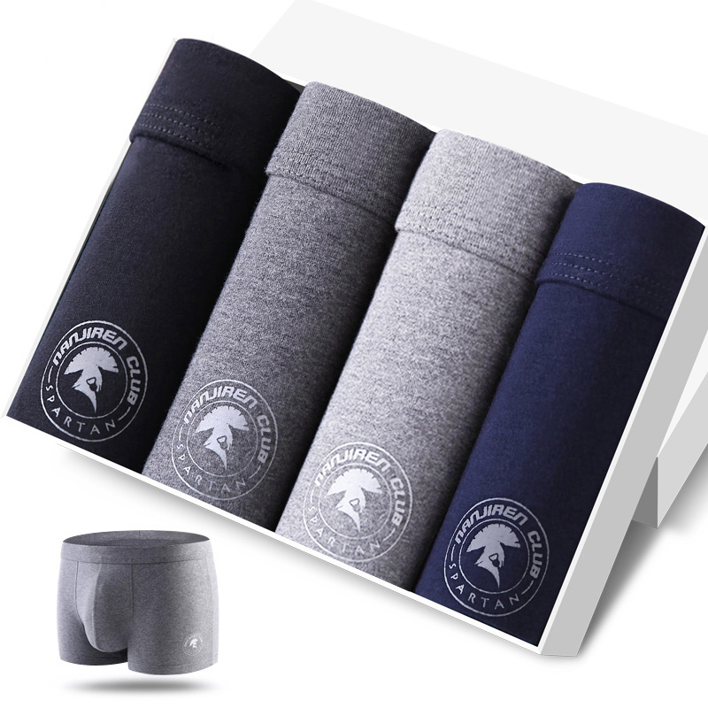 4pcs Men's Panties Sexy Shorts - Boxer Brief Pack Cotton recensione e prezzo
