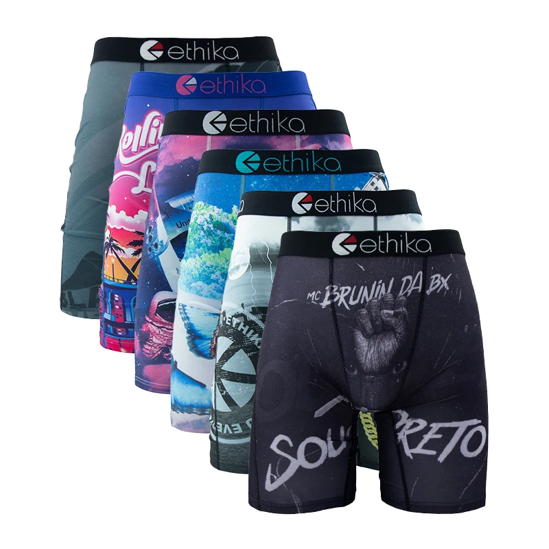 ETHIKA 6Pcs Men Underwear Boxe - Boxer Shorts Modal recensione e prezzo