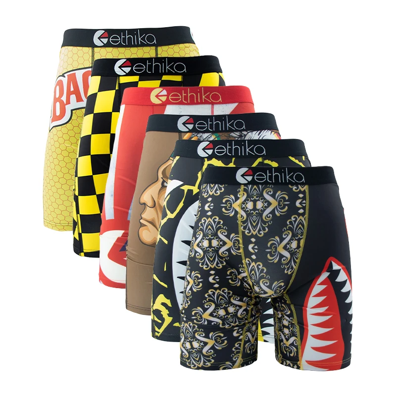ETHIKA 6Pcs Men Underwear Boxe - Boxer Shorts Modal recensione e prezzo