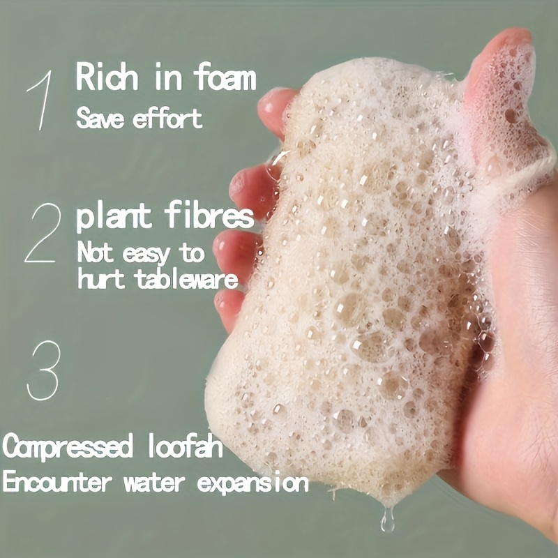 6pcs Natural Loofah Exfoliatin - Bamboo Fiber Trunk recensione e prezzo
