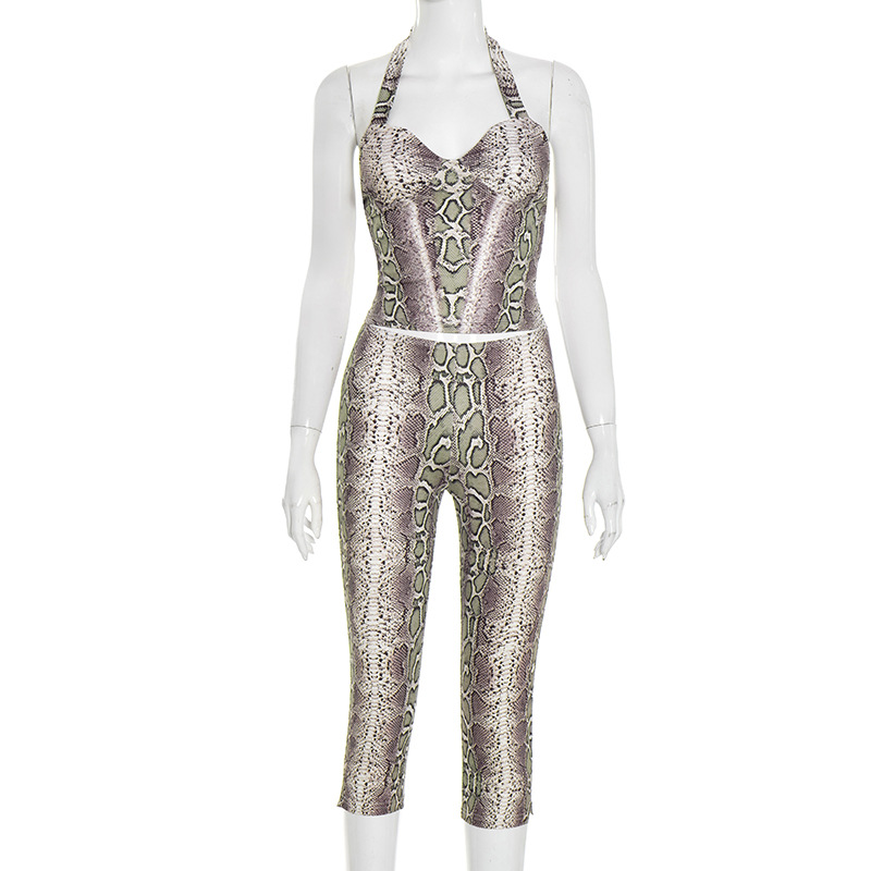 Serpentine Print Women Sexy 2  - Suspender Tank Top recensione e prezzo