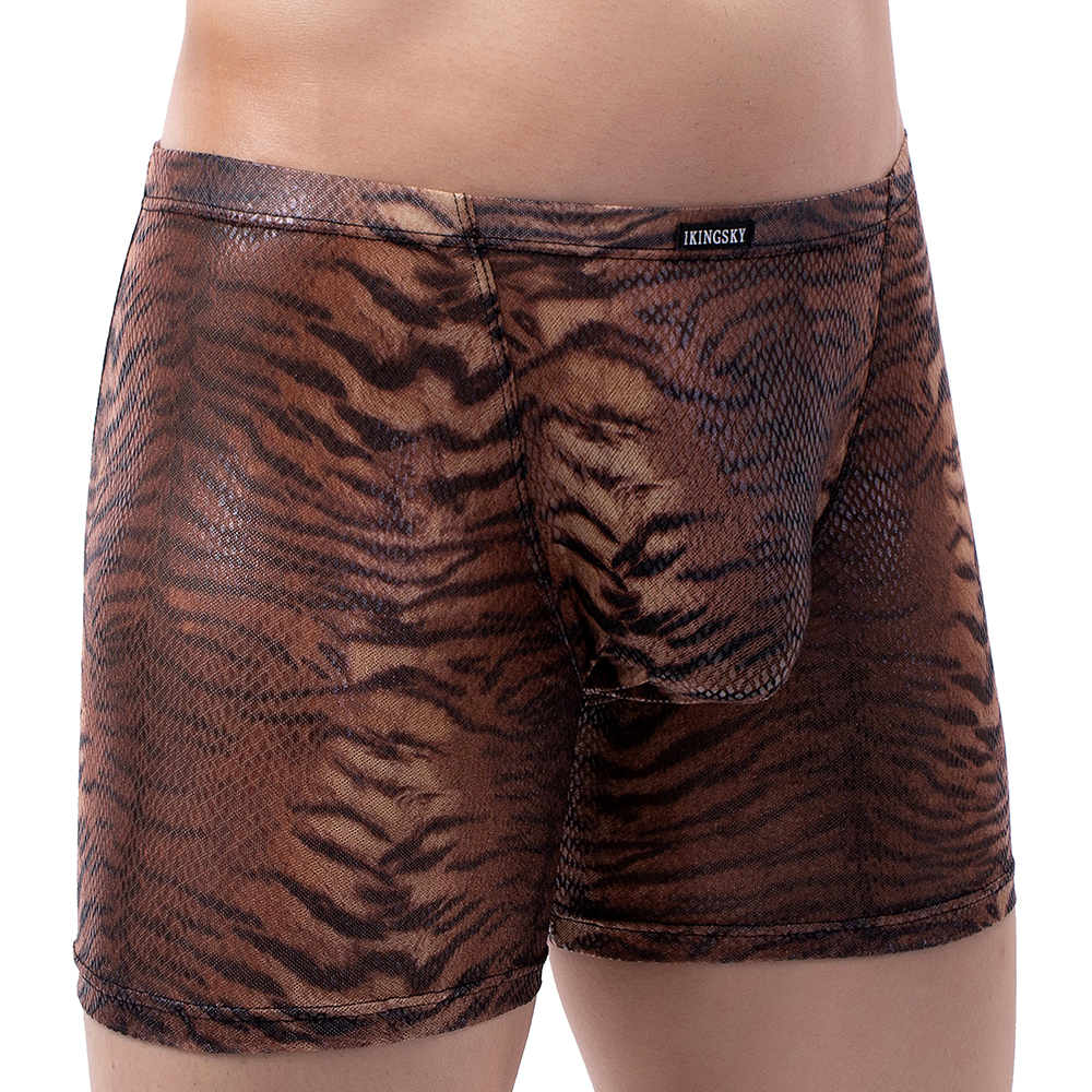 iKingsky Men's Tiger Stripes L - Long Leg Trunk Men recensione e prezzo
