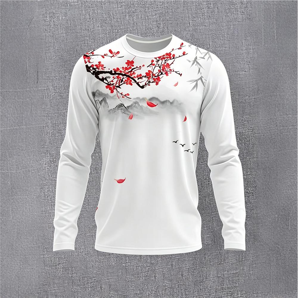 Chinese Style Ink Plum Blossom - Base Layer Top recensione e prezzo