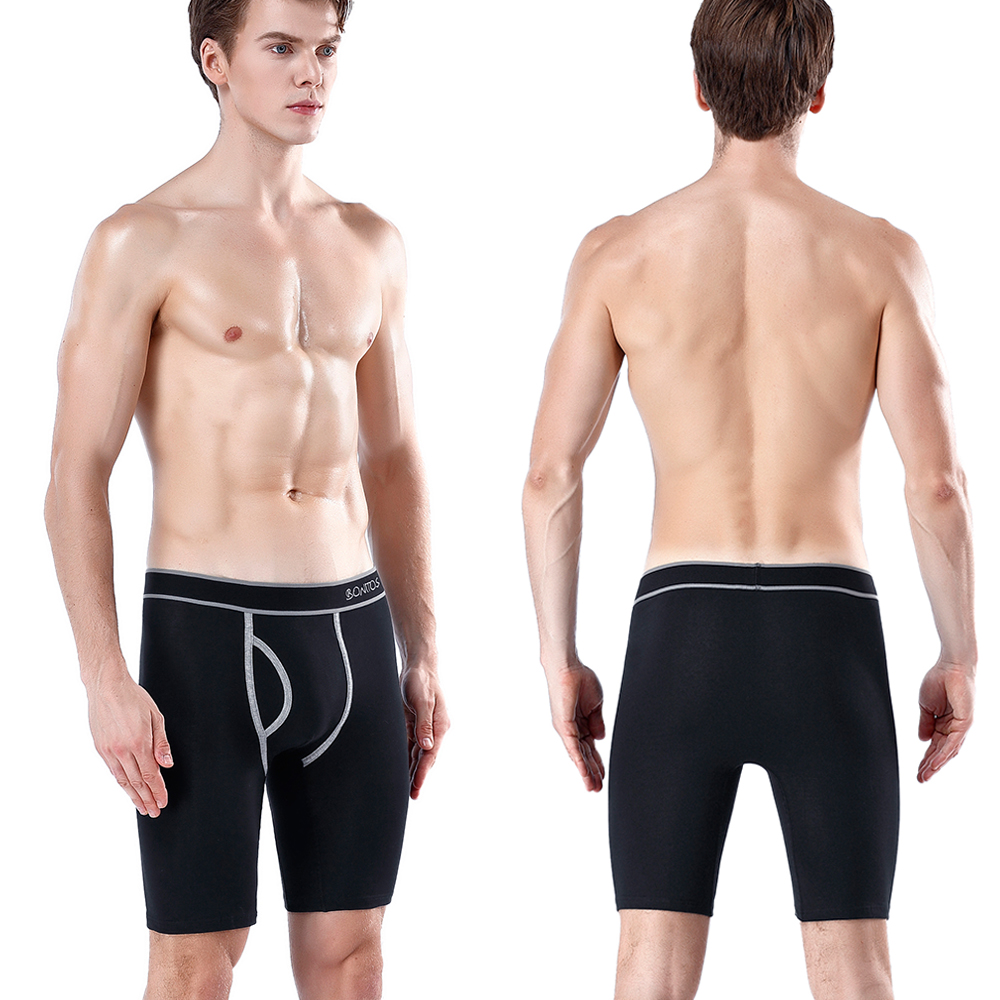 Front Opening Long Men's Panti - Boxer Brief Pack Cotton recensione e prezzo