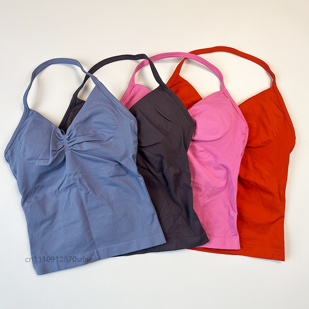 Women's Seamless Halter Strapp - Suspender Tank Top recensione e prezzo
