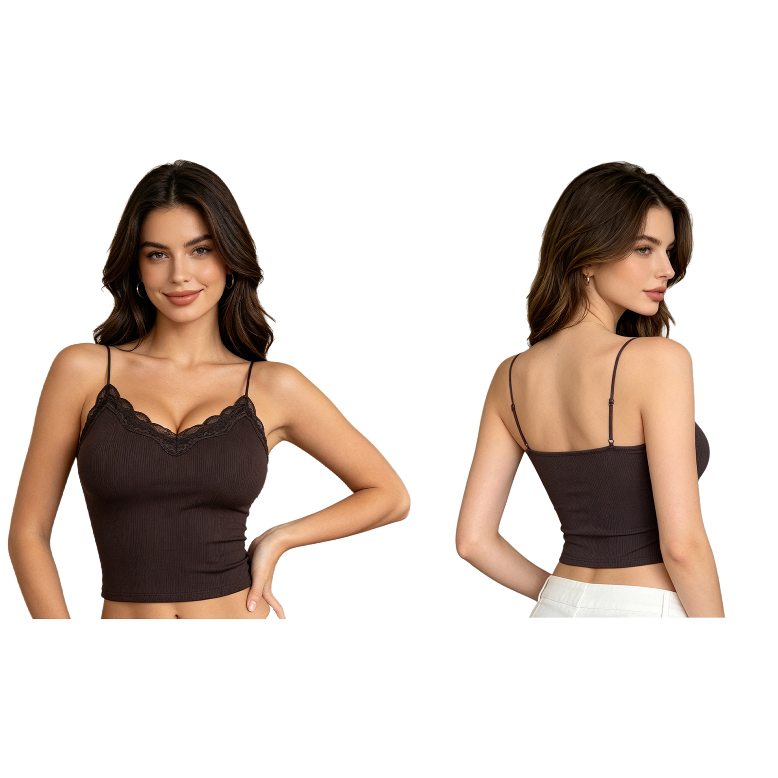 Women's Yoga Camisole with Bui - Tank Top Ribbed recensione e prezzo