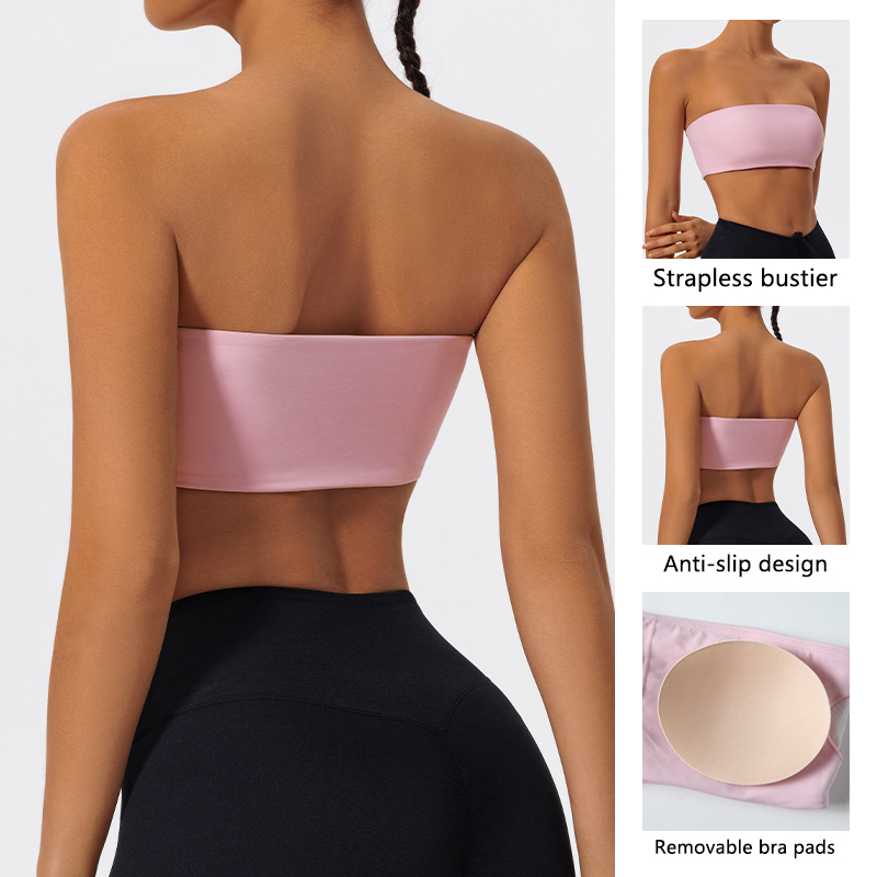 Strapless Sports Bra Gym Crop  - Quick Dry Underwear recensione e prezzo