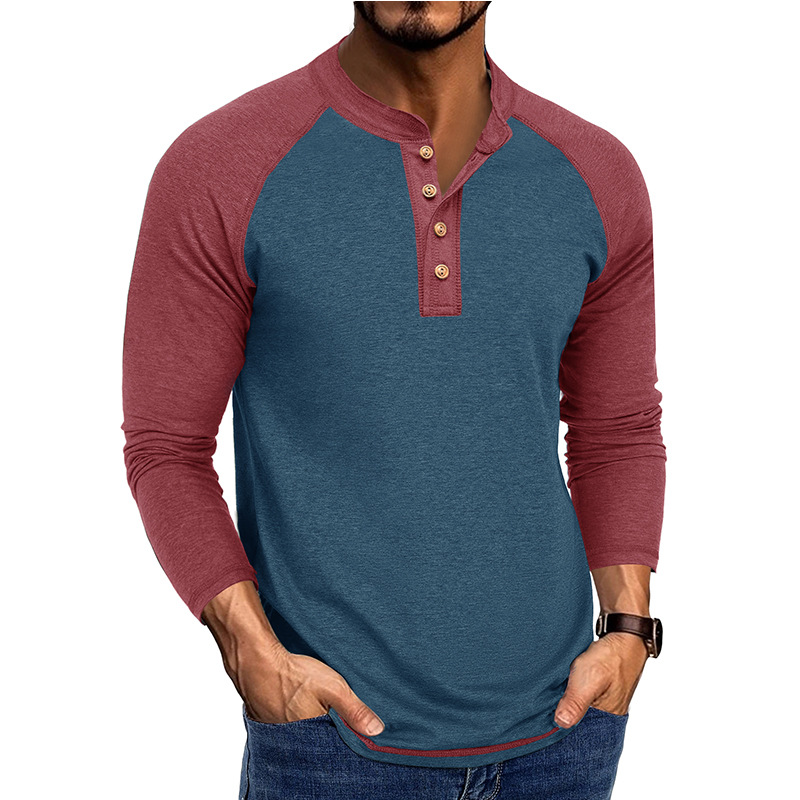 Men's New Long Sleeve Henley S - Base Layer Top recensione e prezzo