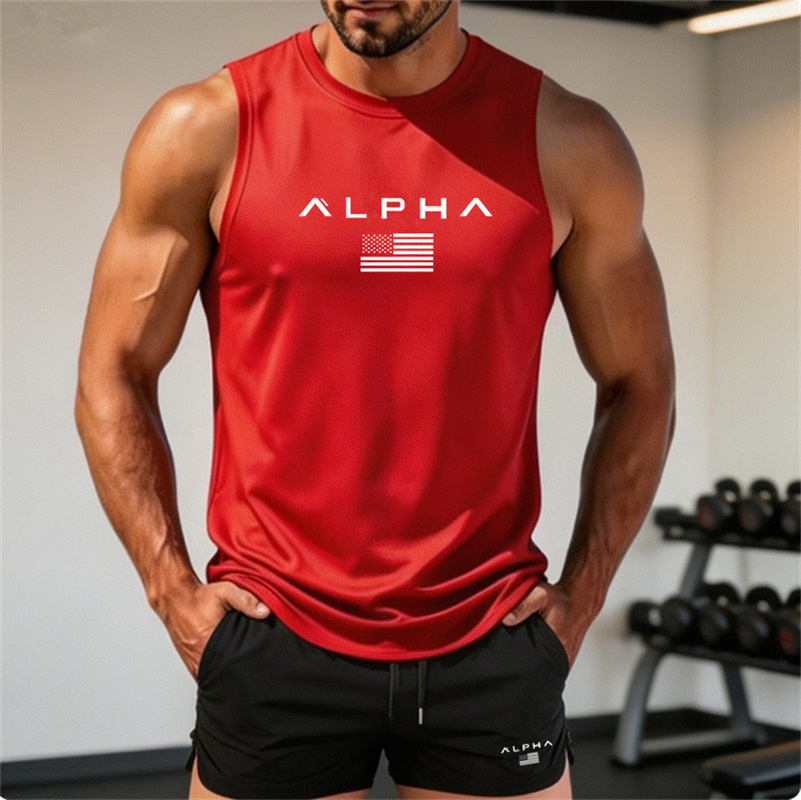 2026 Alpha Men's Printed Round - Undershirt Crew Neck recensione e prezzo