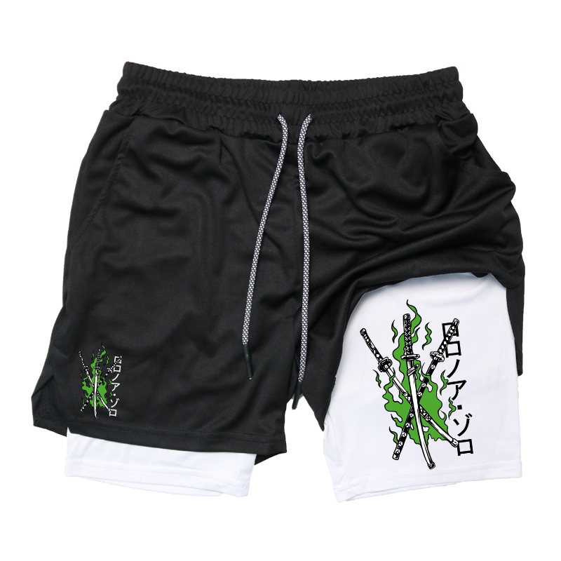 Print 2 in 1 Running Shorts fo - Compression Shorts Athletes recensione e prezzo